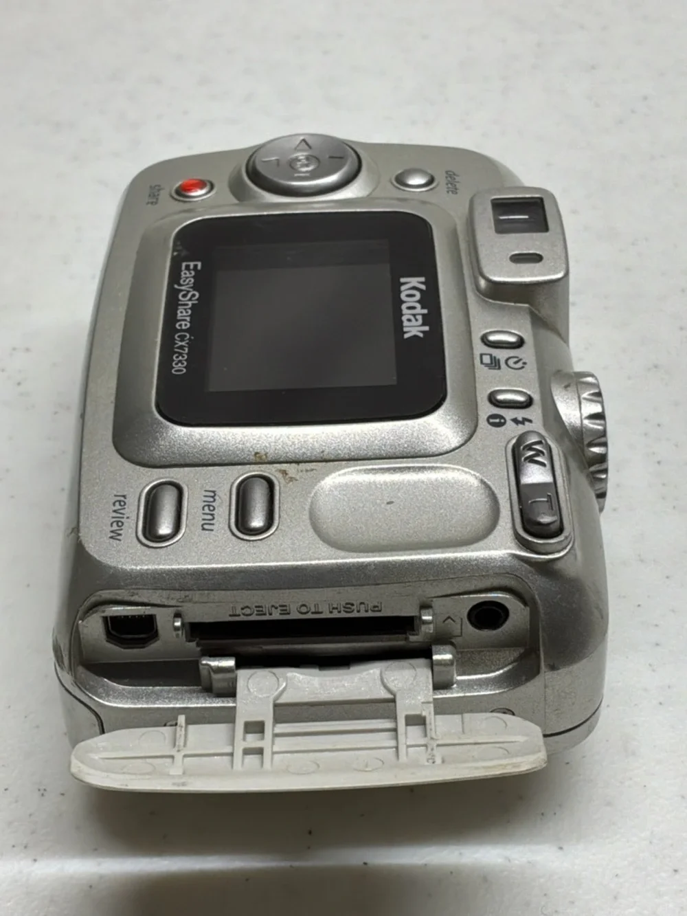 Kodak Easy Share Digital Camera CX-7730 Untested Parts only
